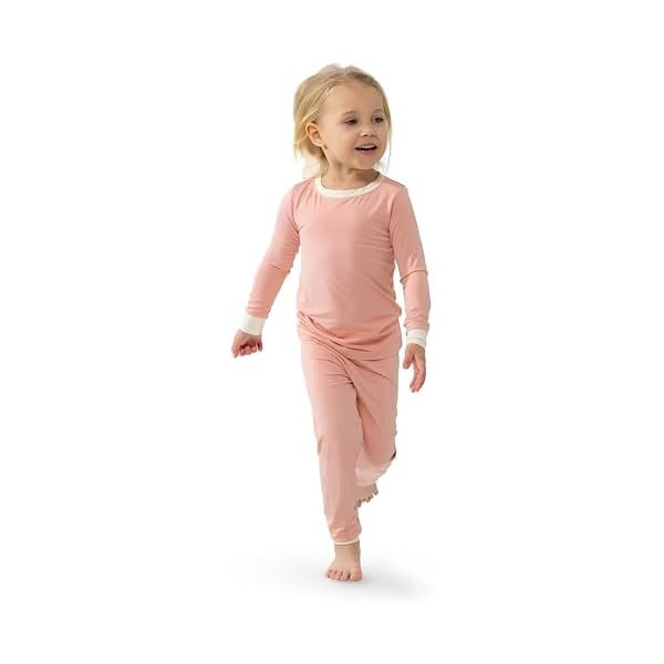 Viscose Bamboo Pajamas Toddler Boys Girls Set PJ