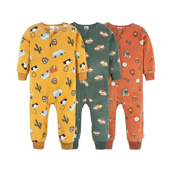 Fleece Pajamas 3-pac